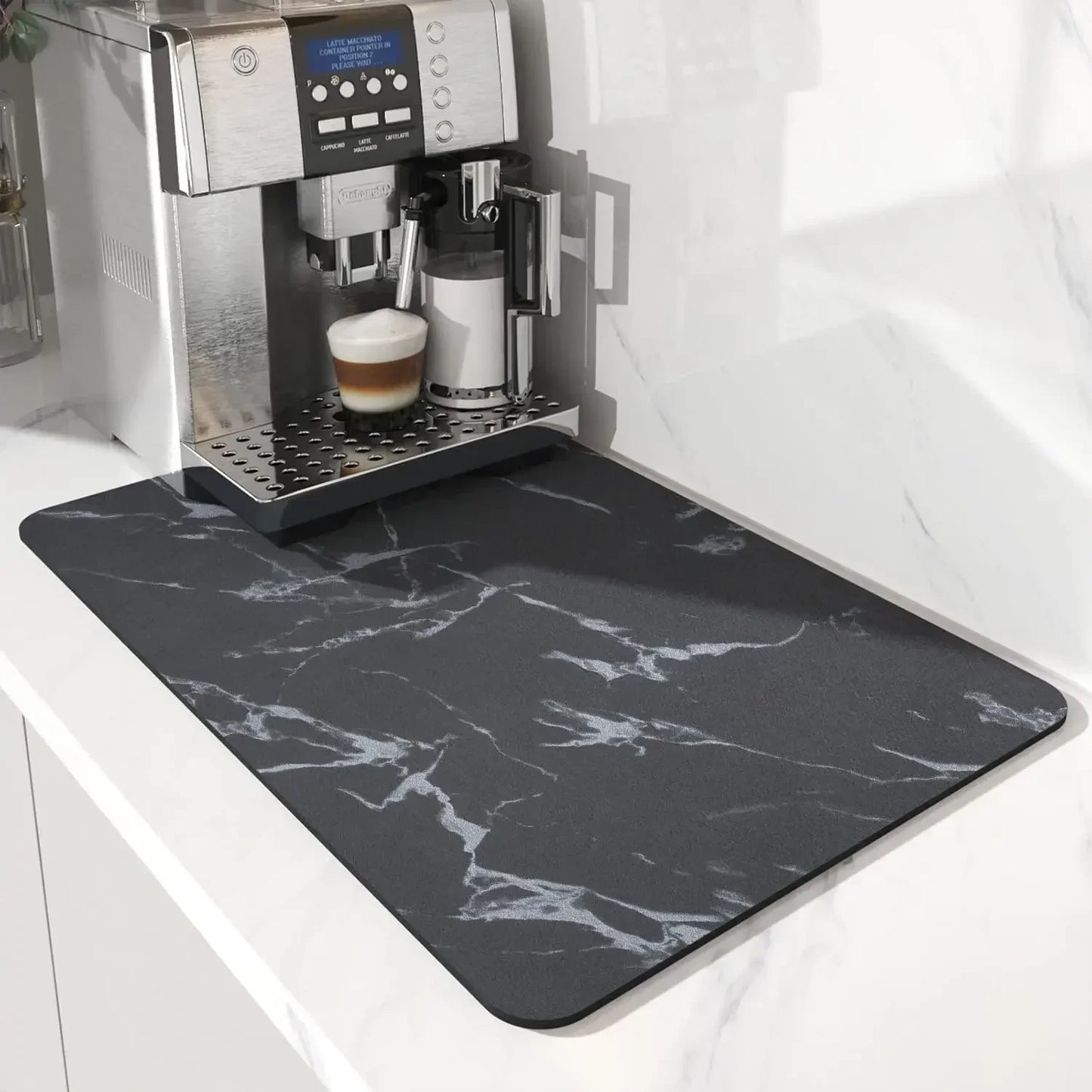 Coffee Mat - Water-Absorbent Rubber Small