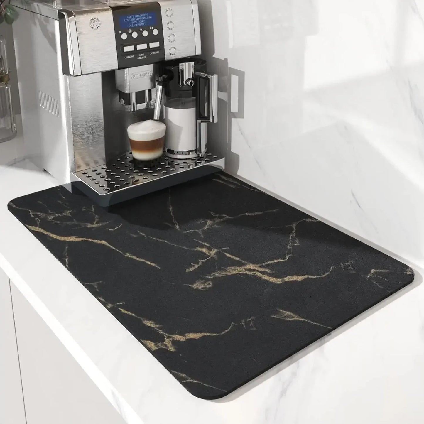 Coffee Mat - Water-Absorbent Rubber Small