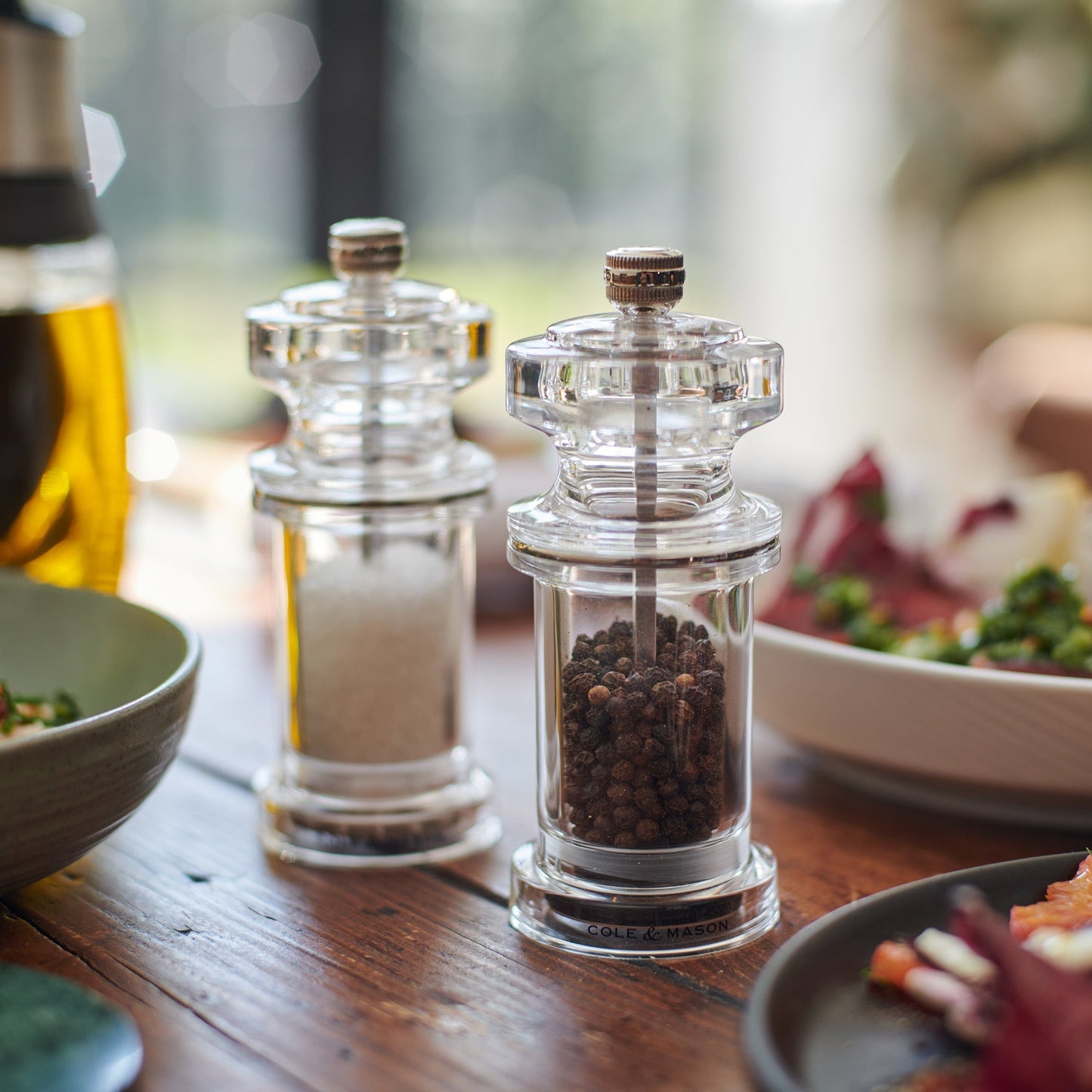 Cole & Mason 605 Salt & Pepper Mills 5.5"