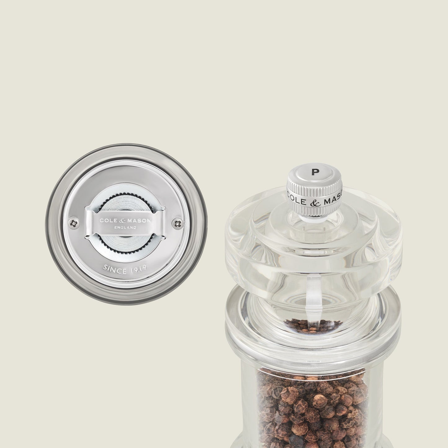 Cole & Mason 605 Salt & Pepper Mills 5.5"