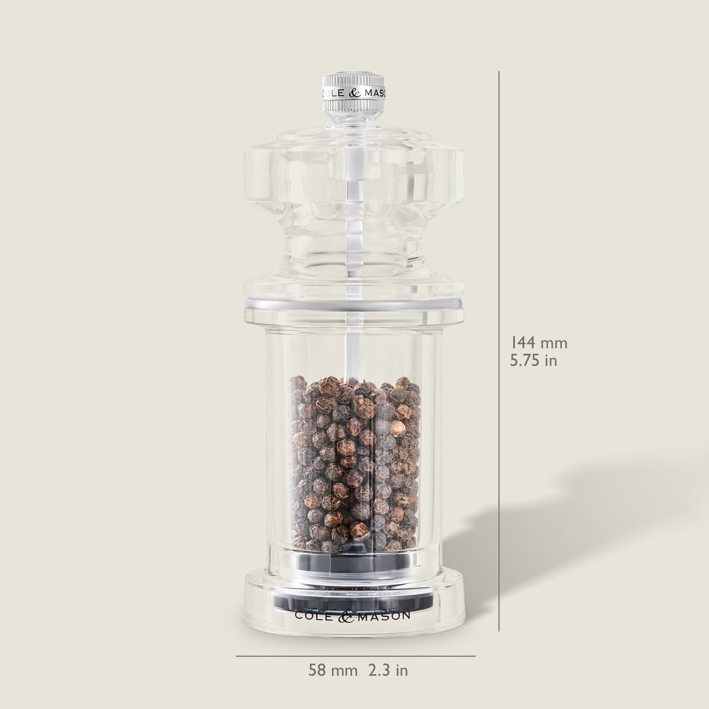 Cole & Mason 605 Salt & Pepper Mills 5.5"