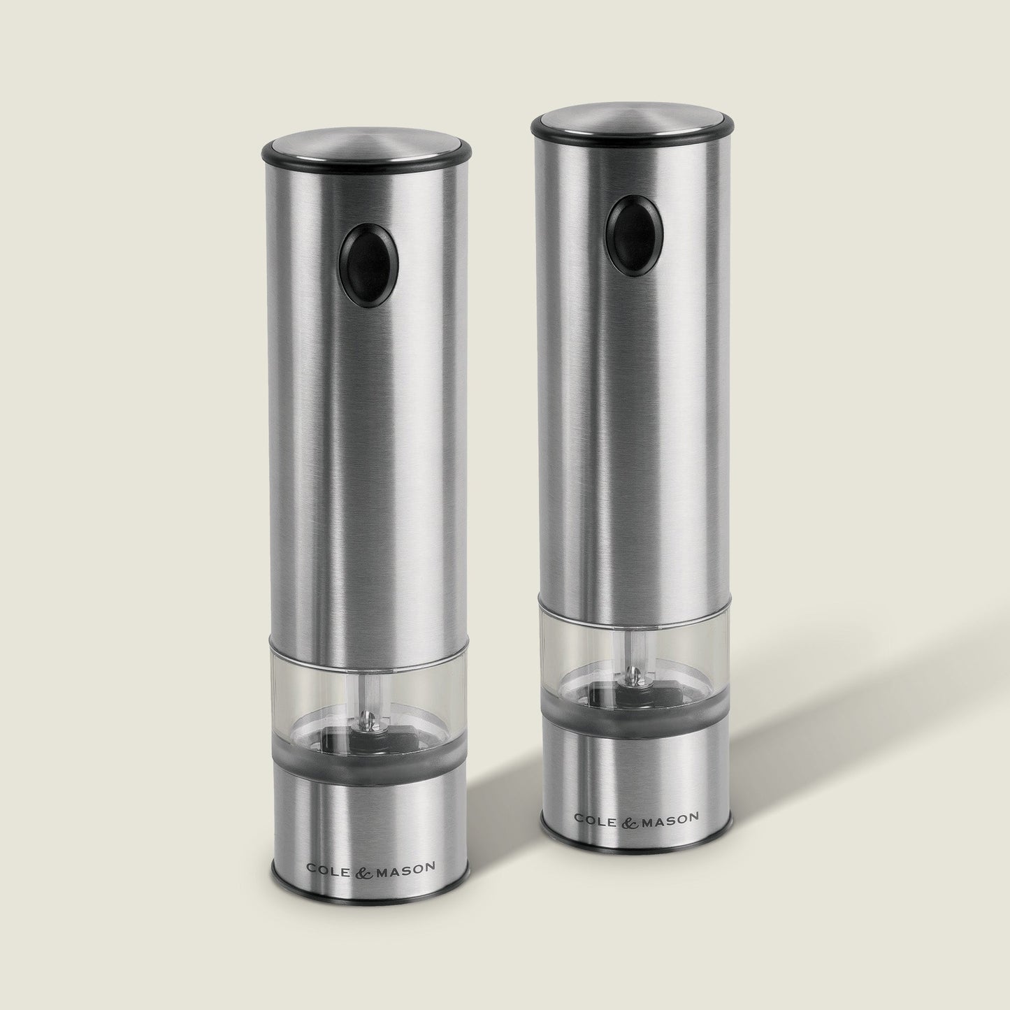 Cole & Mason Battersea Electronic Salt & Pepper Mills Set