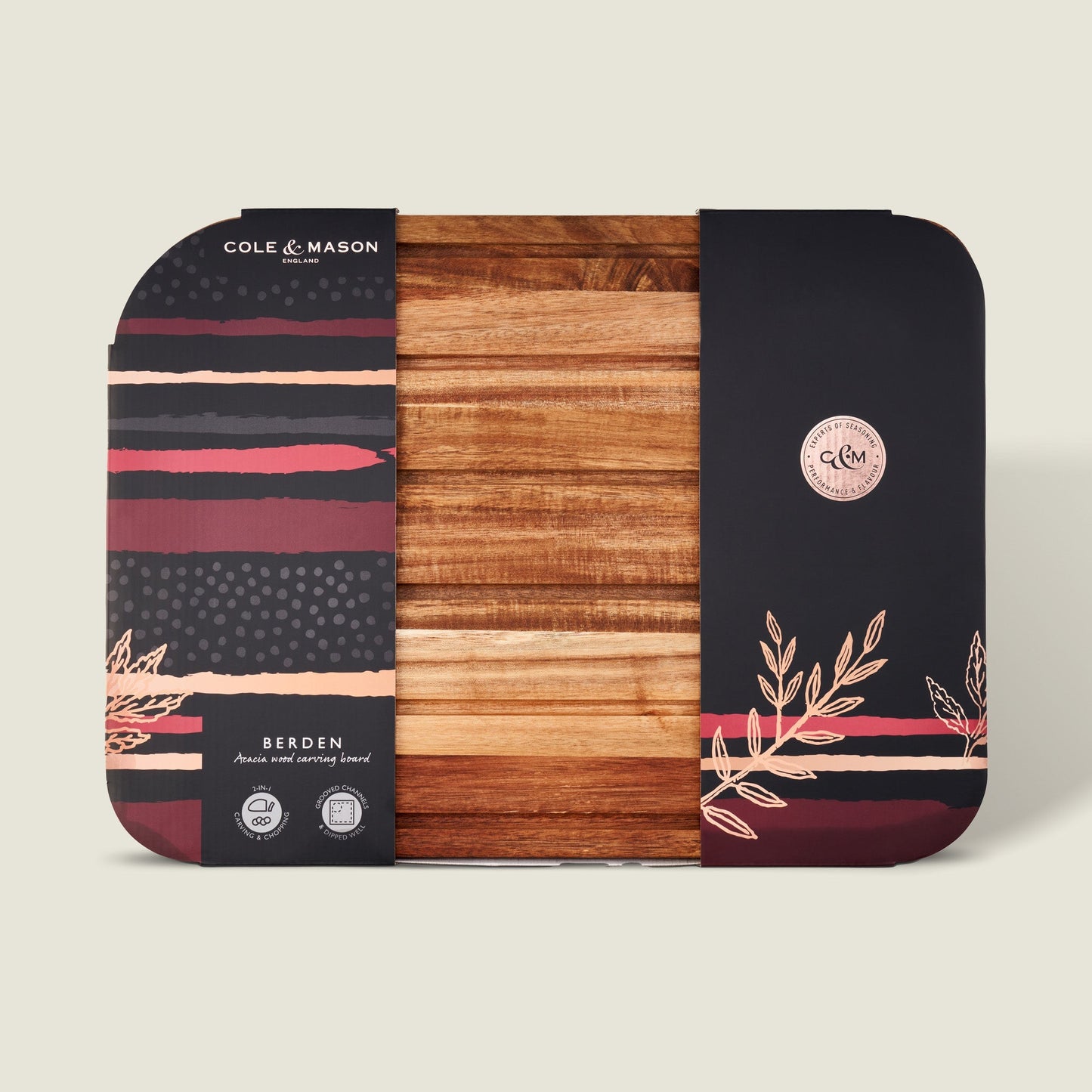 Cole & Mason Berden Acacia Carving Board