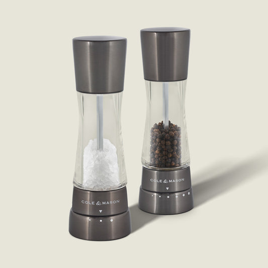 Cole & Mason Derwent Iron Grey Salt & Pepper Mill