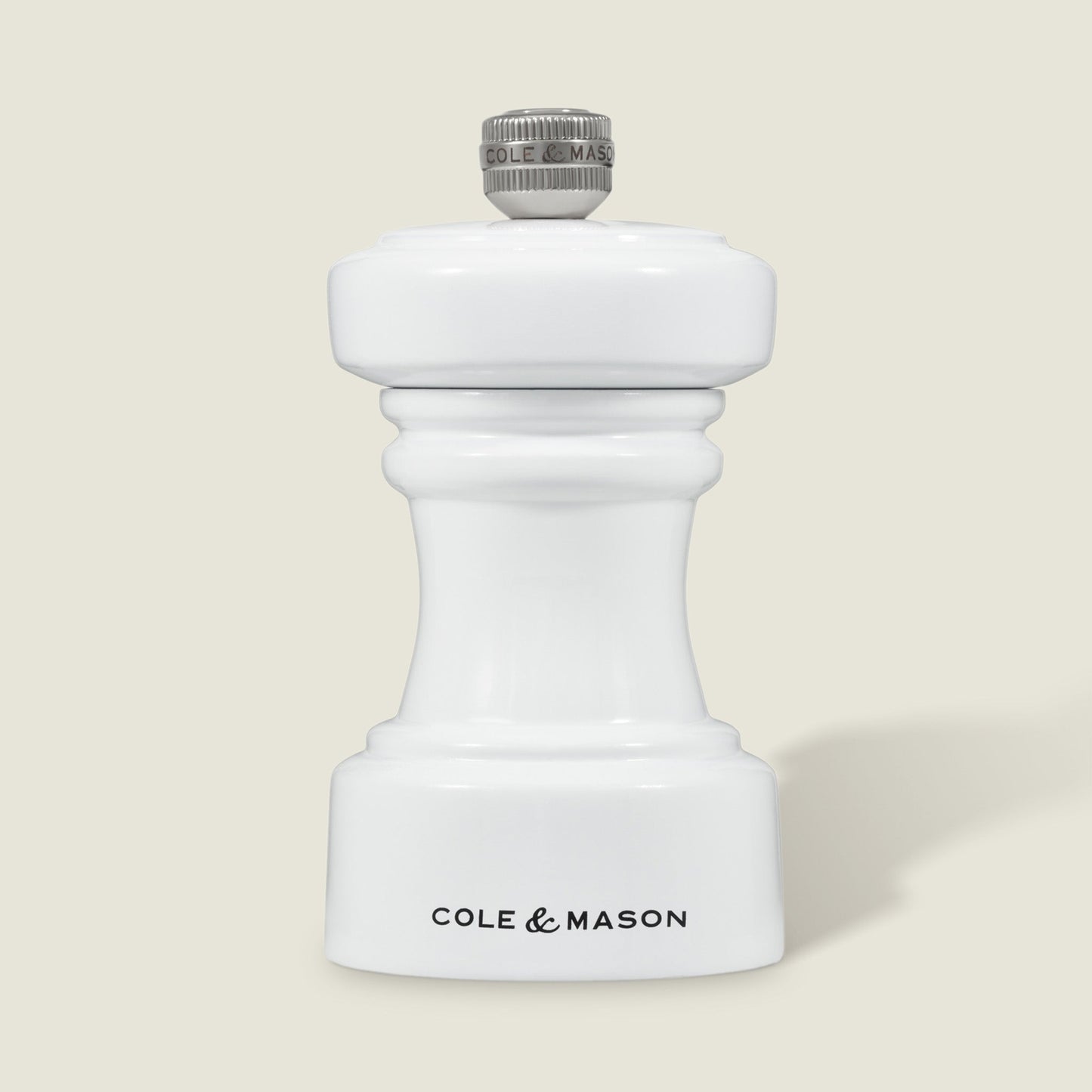 Cole & Mason Hoxton White Gloss Salt & Pepper Mills