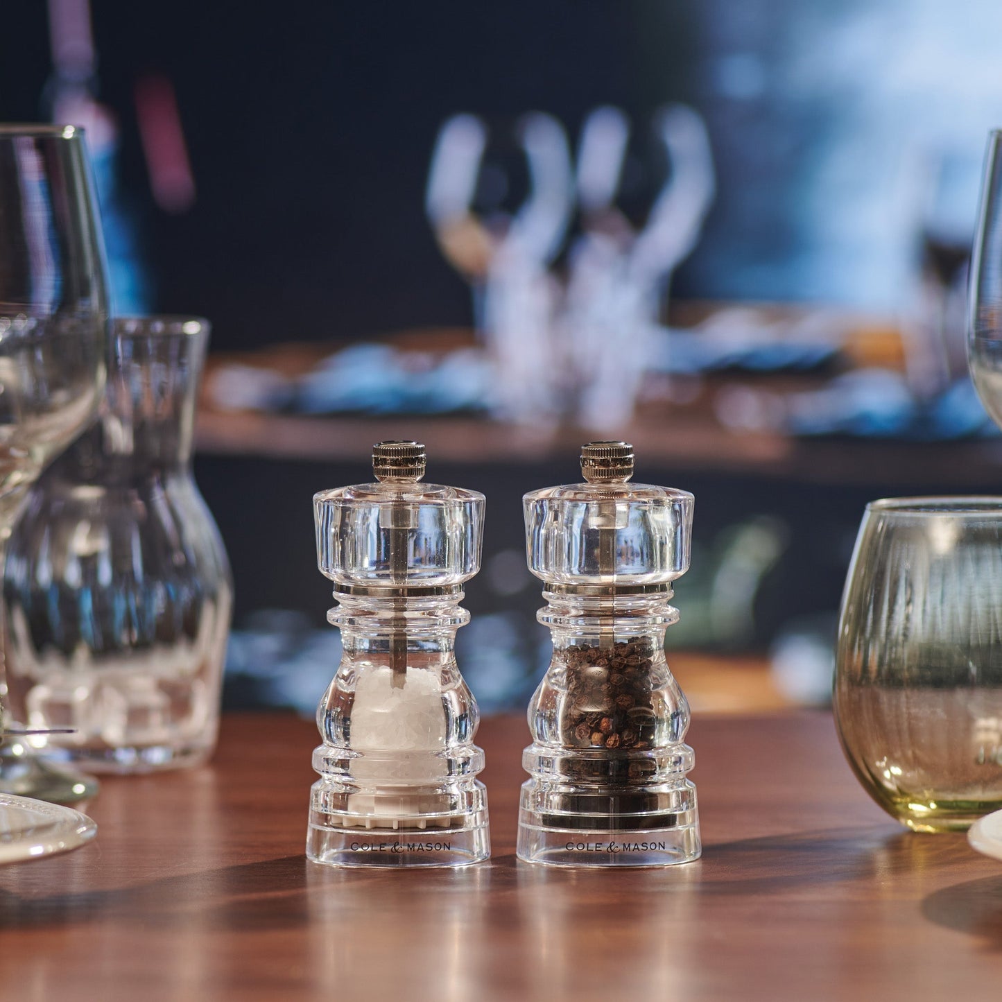 Cole & Mason London Acrylic Salt & Pepper Mills