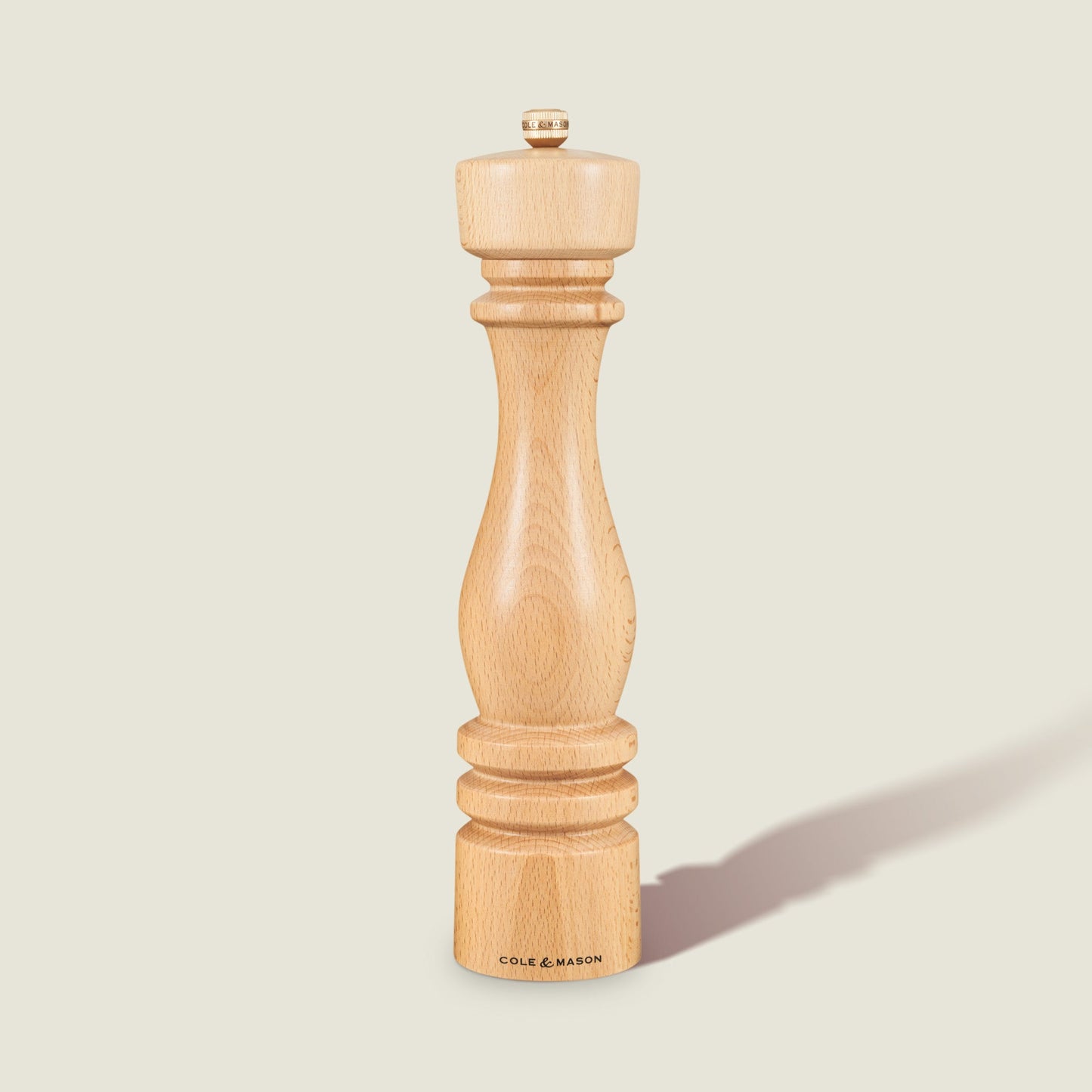 Cole & Mason London Natural Beech Salt & Pepper Mills