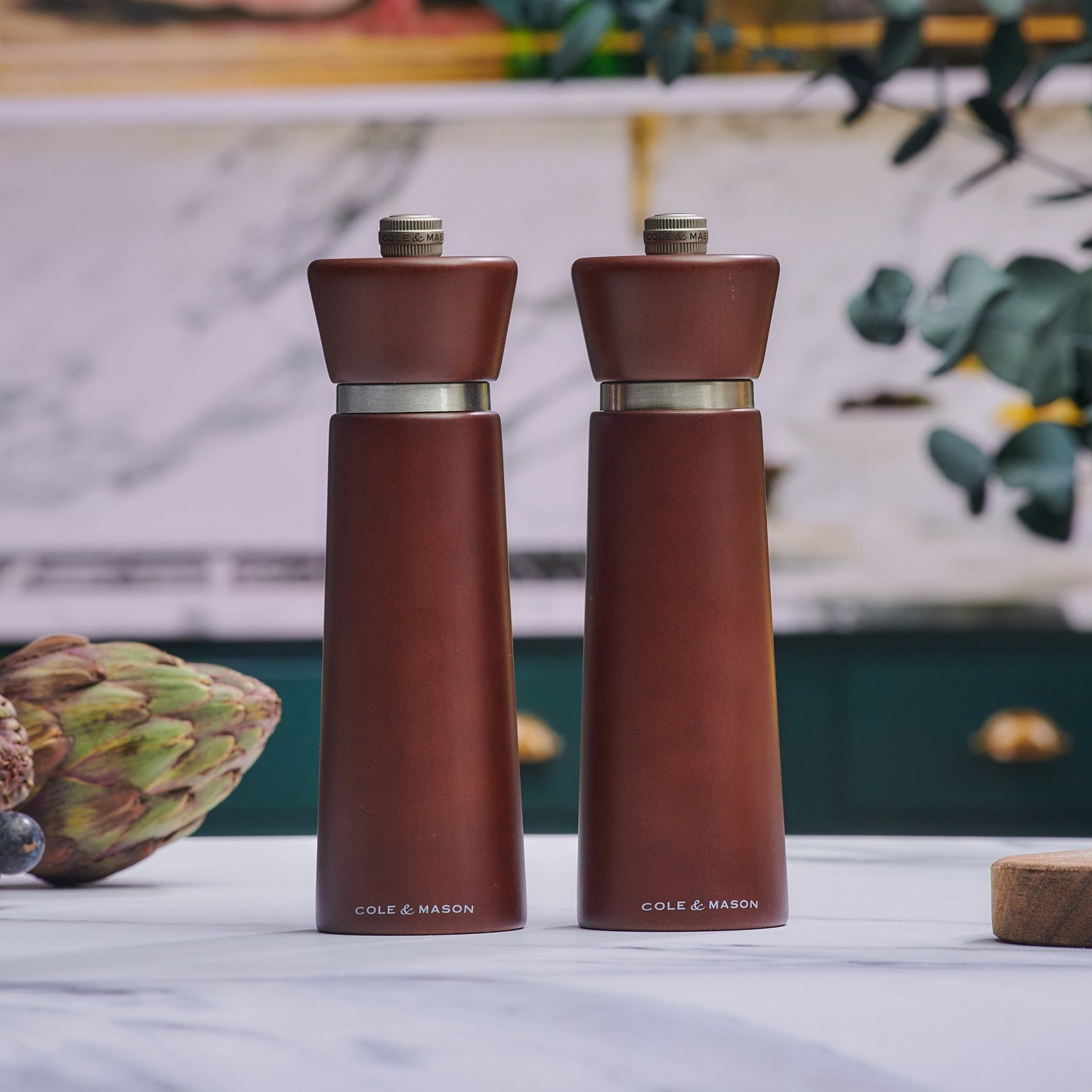 Cole & Mason Millbank Chestnut Salt & Pepper Mills