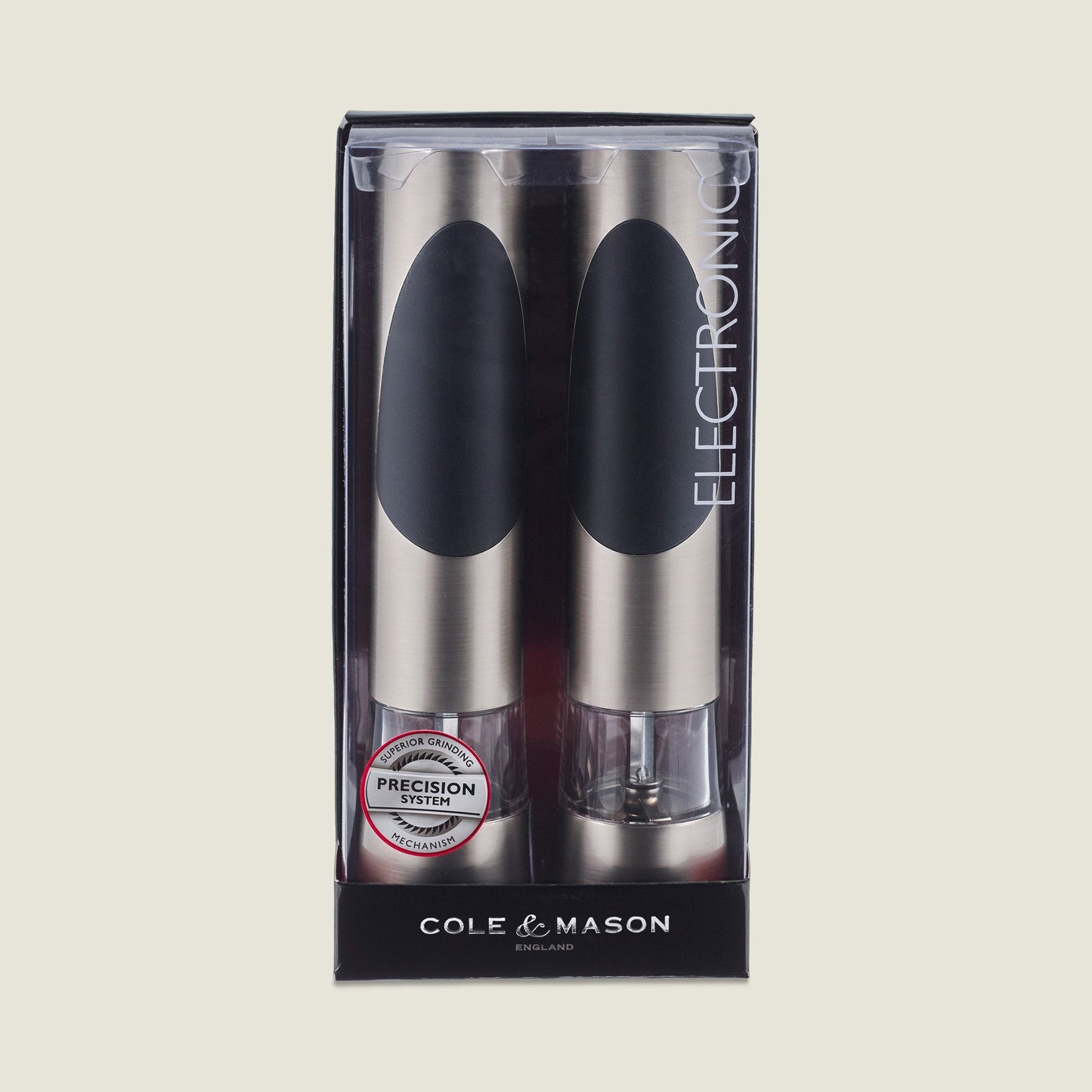 Cole & Mason Richmond Electronic Salt & Pepper Mill Set
