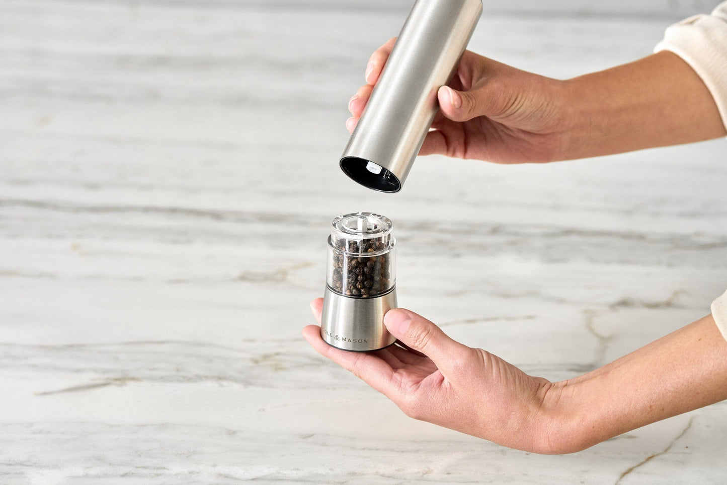 Cole & Mason Hampstead Precision+ Electronic Pepper Mill