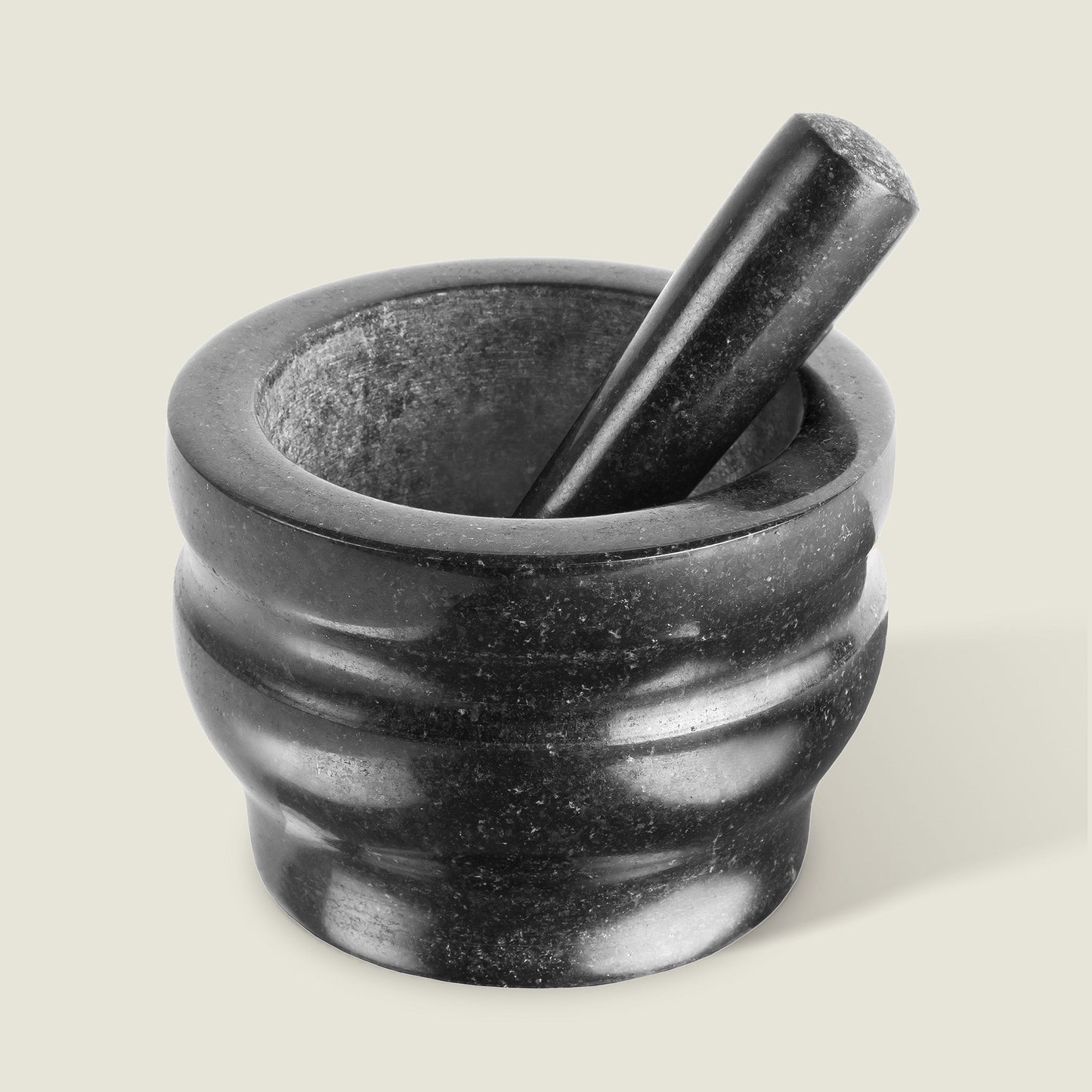 Cole & Mason Worcester Black Granite Pestle & Mortar 5" - 8lb