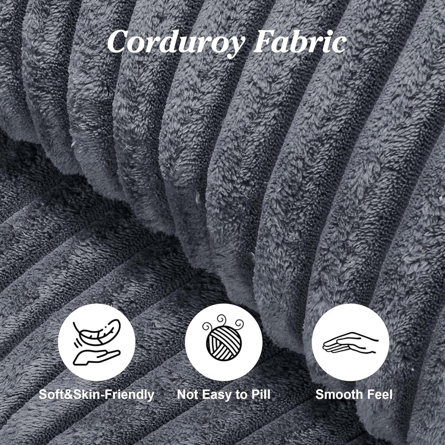Comfy L Shaped Modular Memory Foam Sectional Sofa