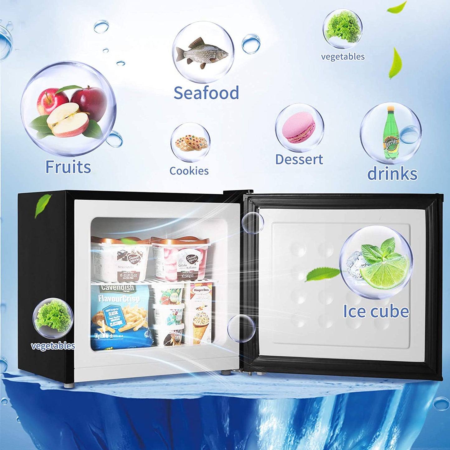 Compact Upright Freezer D6835