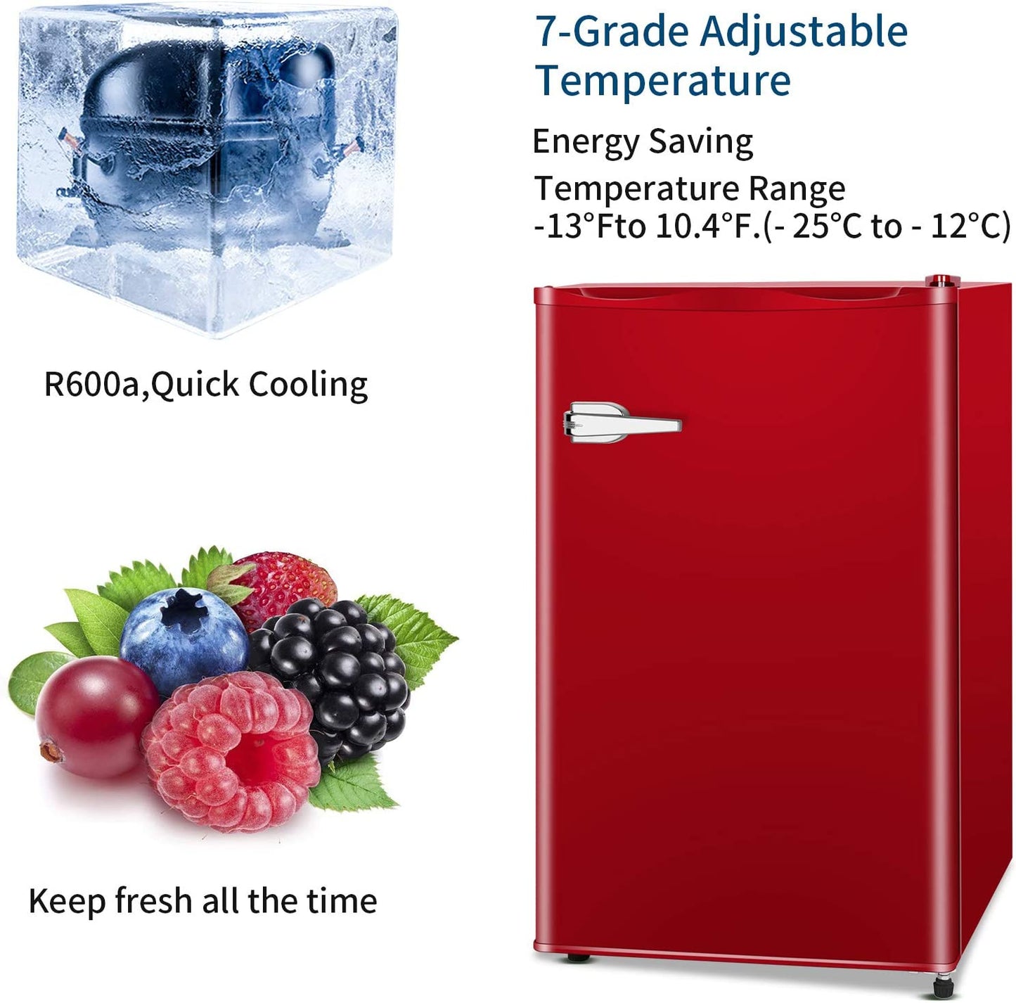 Compact Upright Freezer D6835