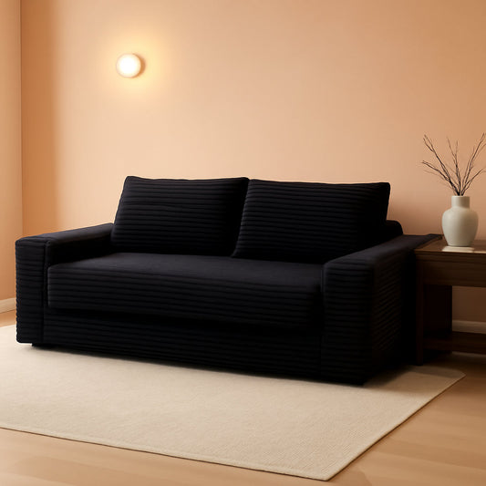 Convertible Loveseat Sofa Bed with Memory Foam Comfort