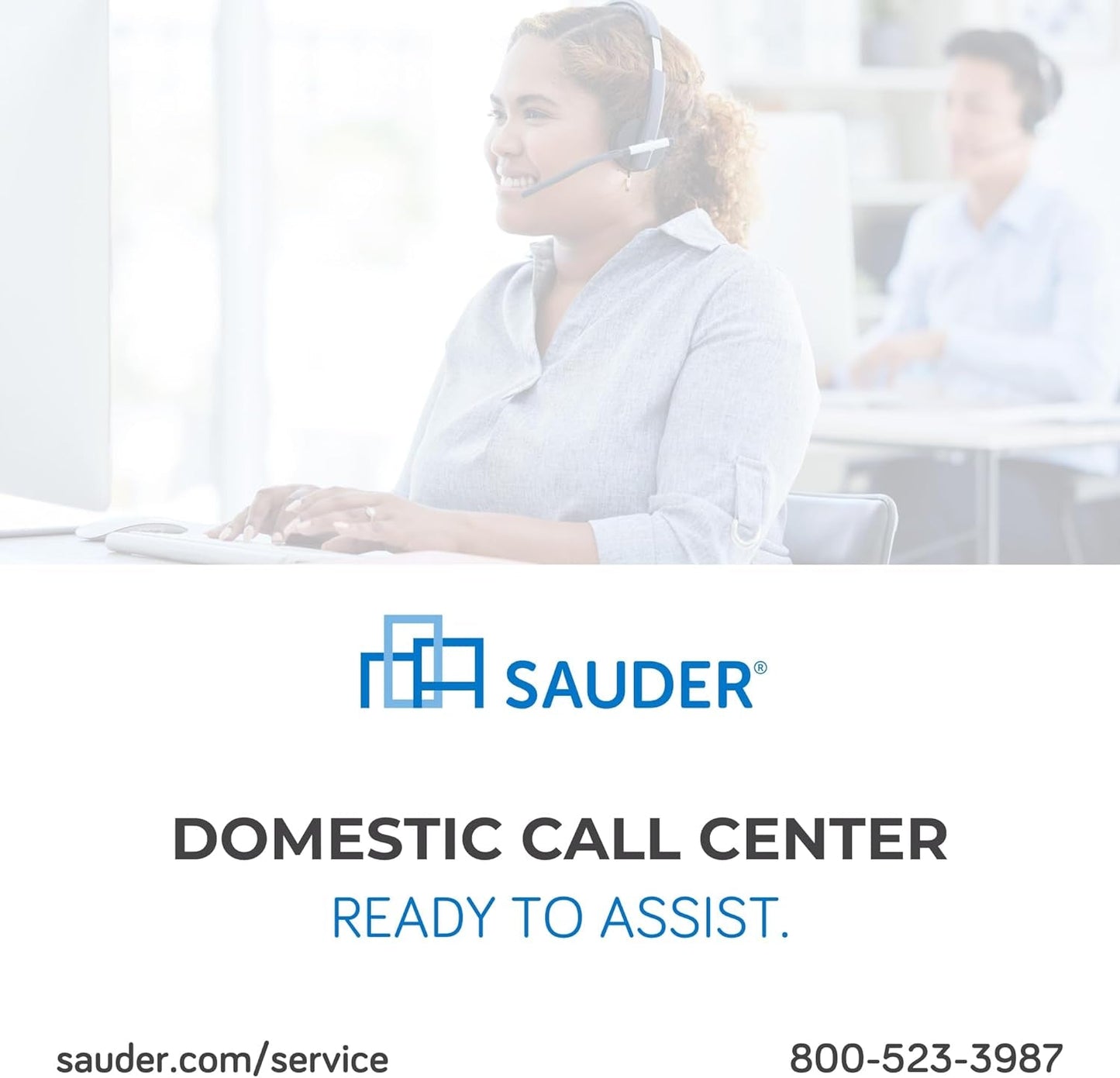 Cottage Style Executive Desk with Spacious White Surface