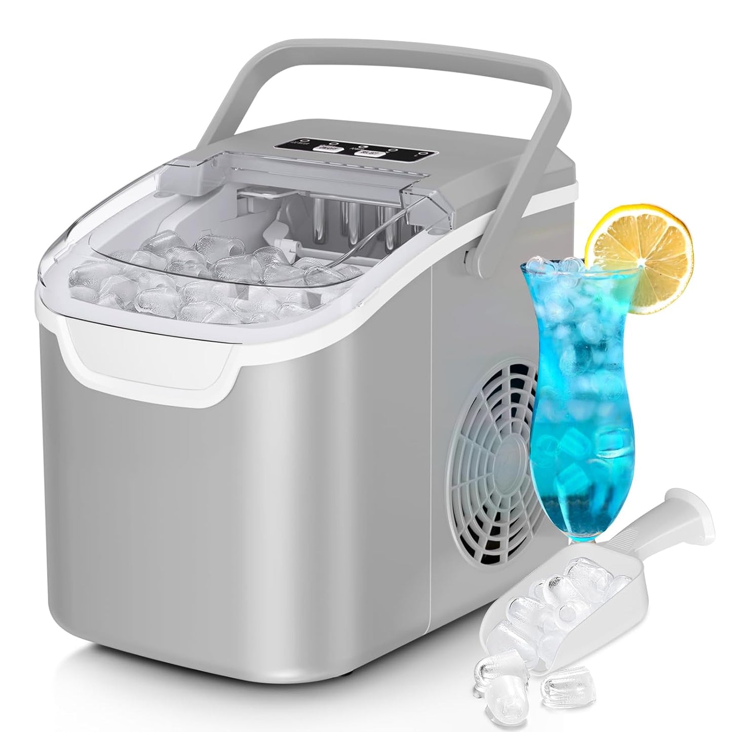 Countertop Ice Maker, 26 lbs/Day ice Production 58012RIM0
