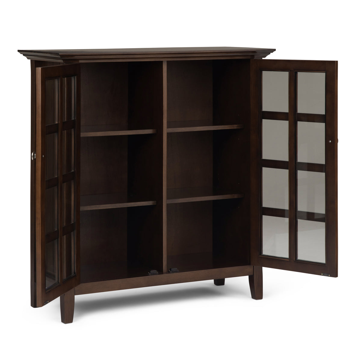 Acadian 39 Inch Wide Solid Wood Transitional Storage Cabinet