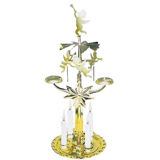 Angel Chimes With 4 Candles