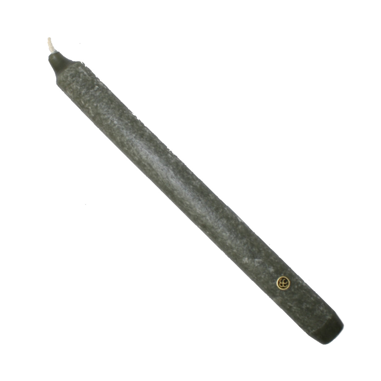 Colonial Candle Single Taper Candle (Textured Moss) - 10 Inch