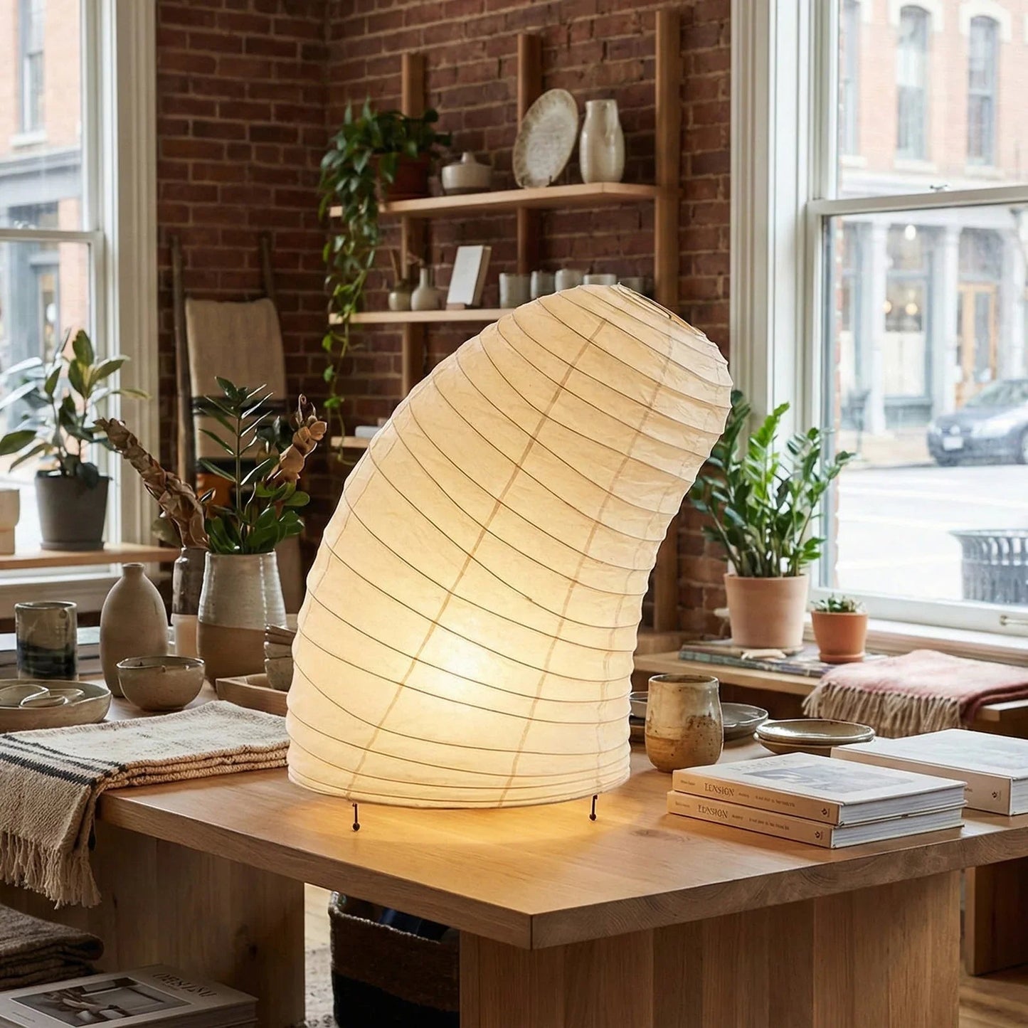 Akari Curved VB-13T Table Lamp