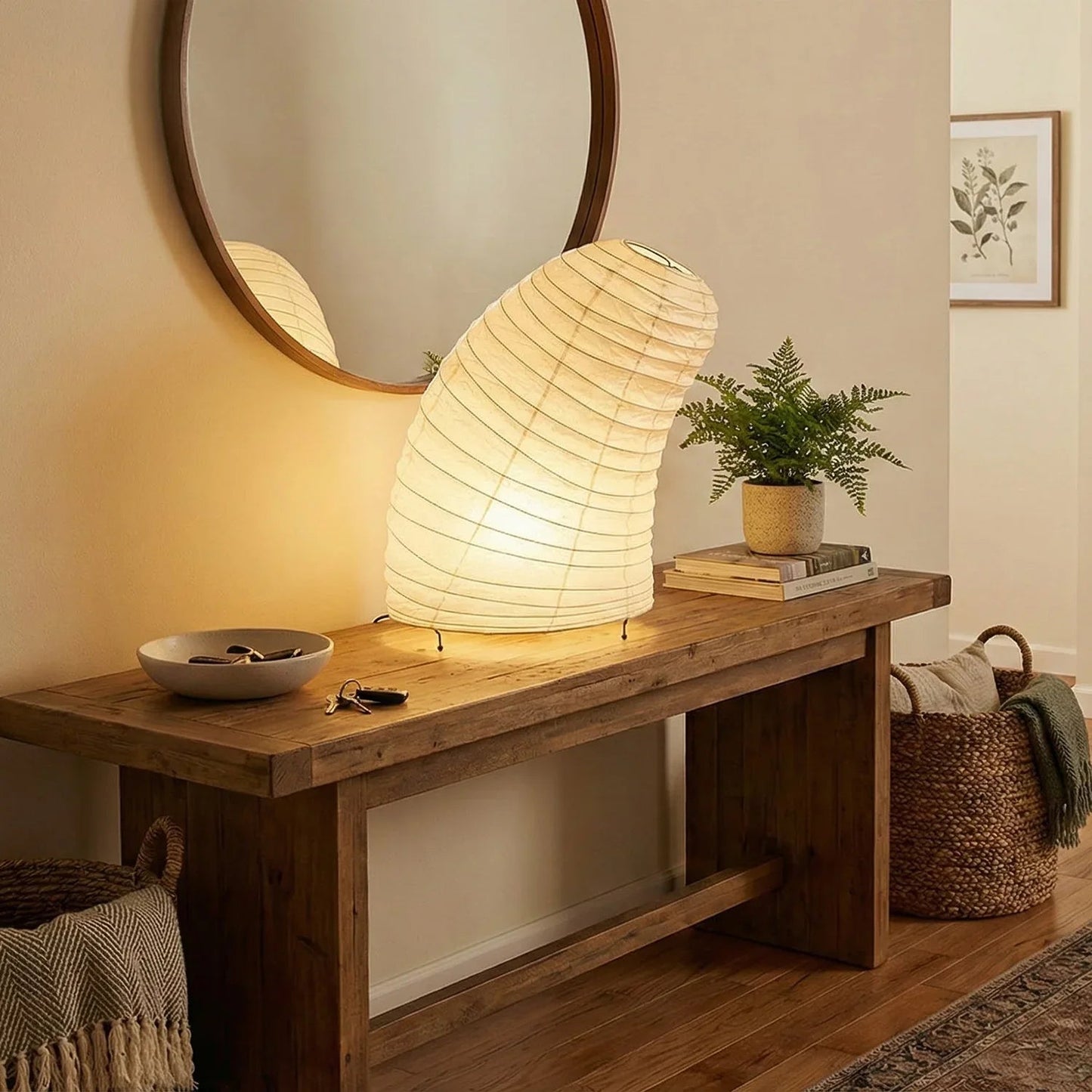 Akari Curved VB-13T Table Lamp