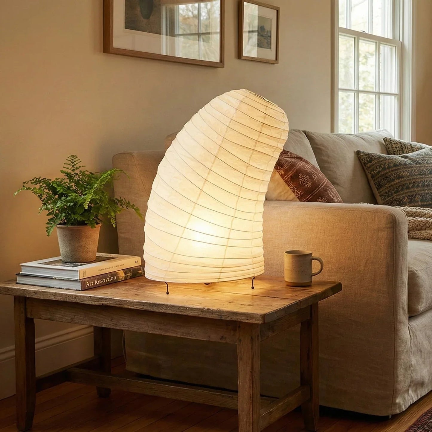 Akari Curved VB-13T Table Lamp