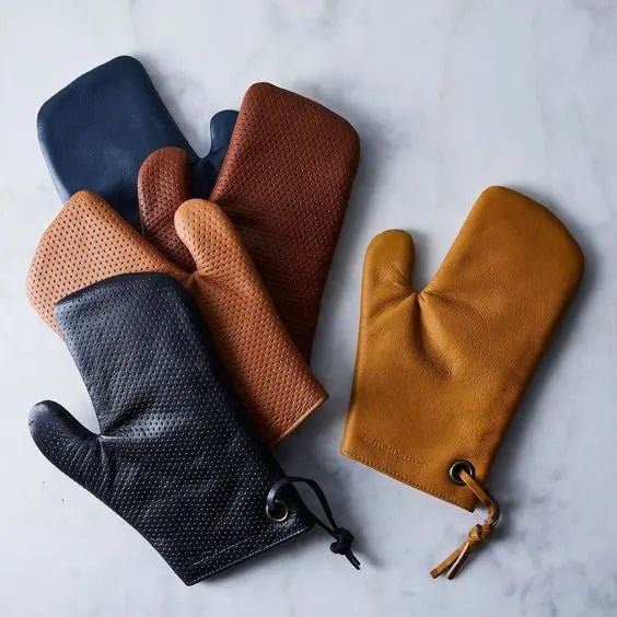 Custom Branded Leather Chef's Mitt
