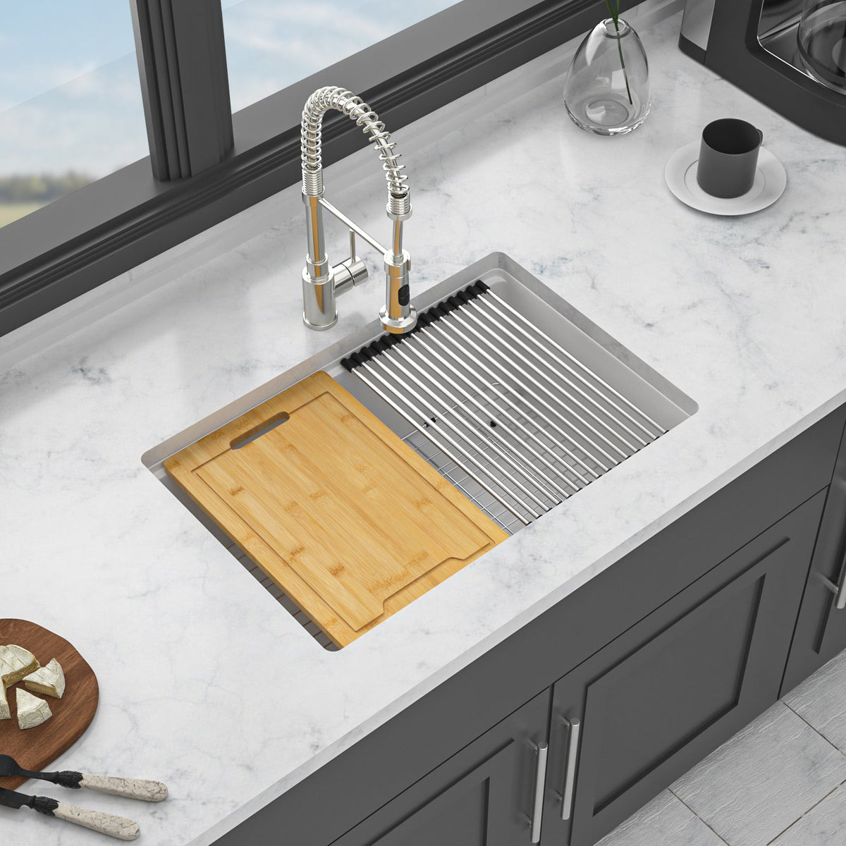 Quartz Kitchen Sink - 28" x 19"