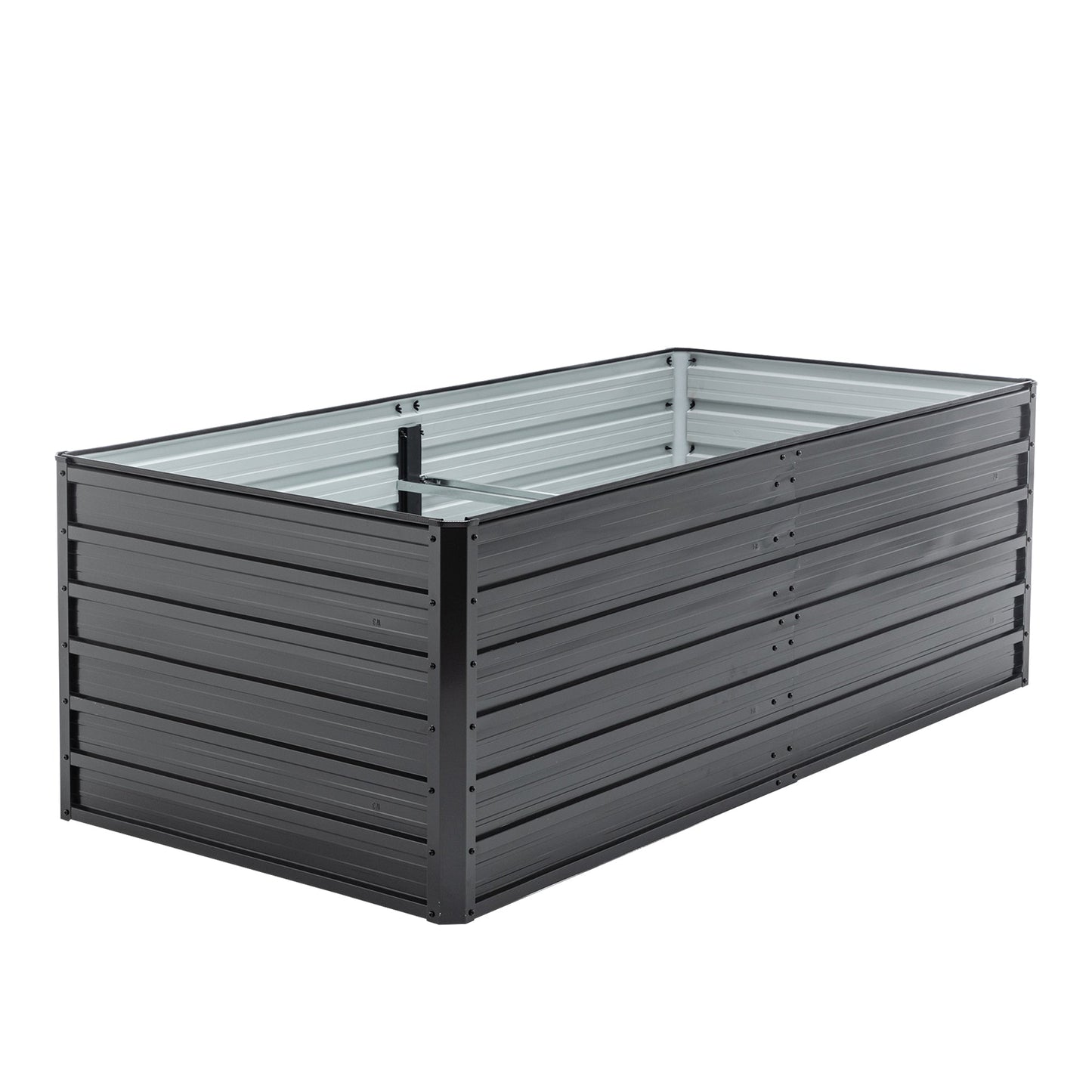 6x3x2 FT Metal Raised Garden Bed Outdoor Gardening