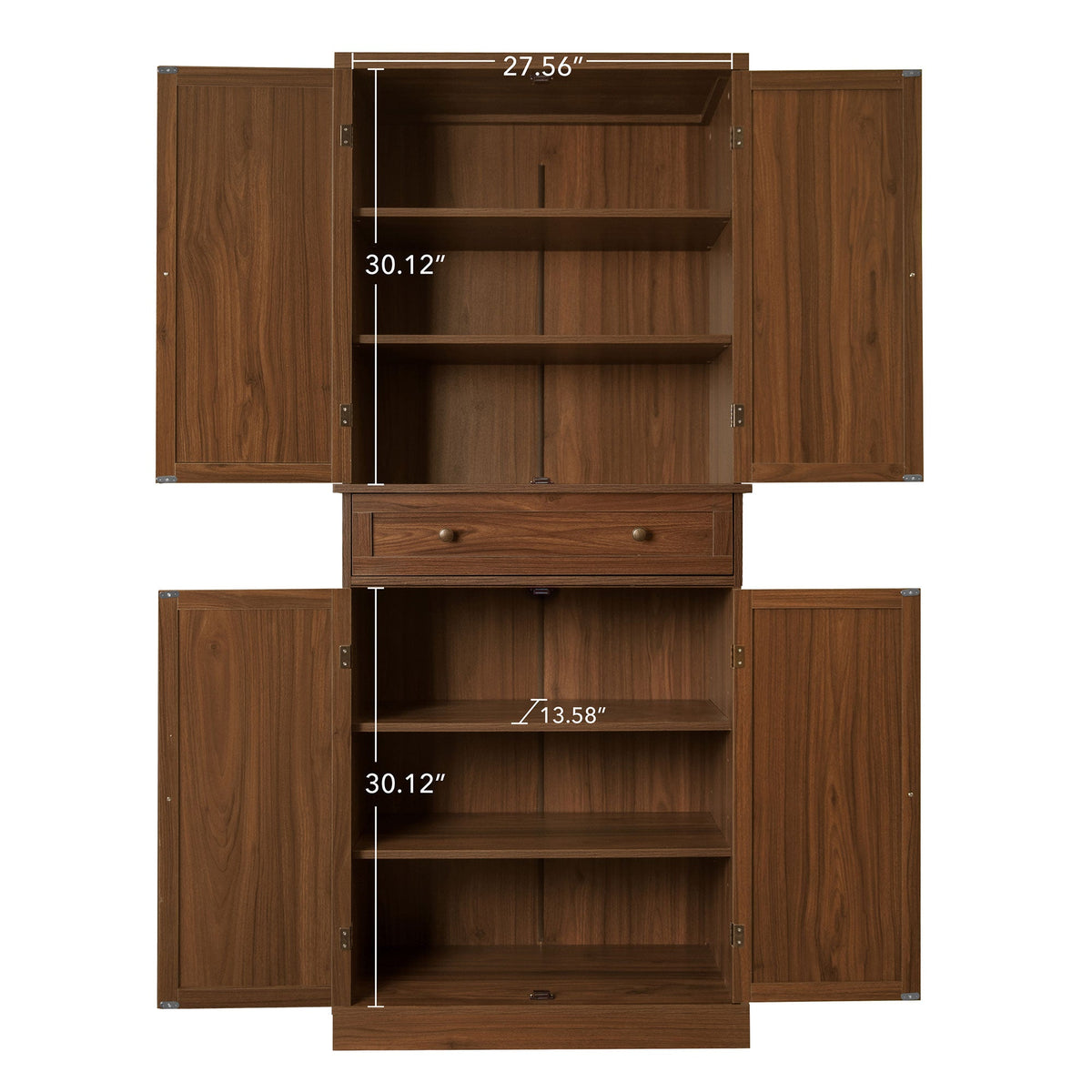 4 Door Cabinet with 1 Drawer