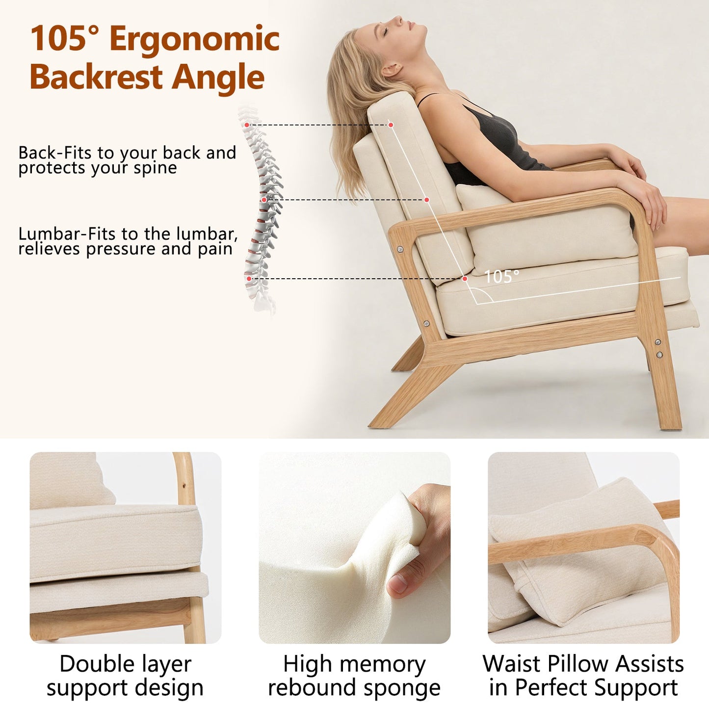 Mid-Century Modern Lounge Chair