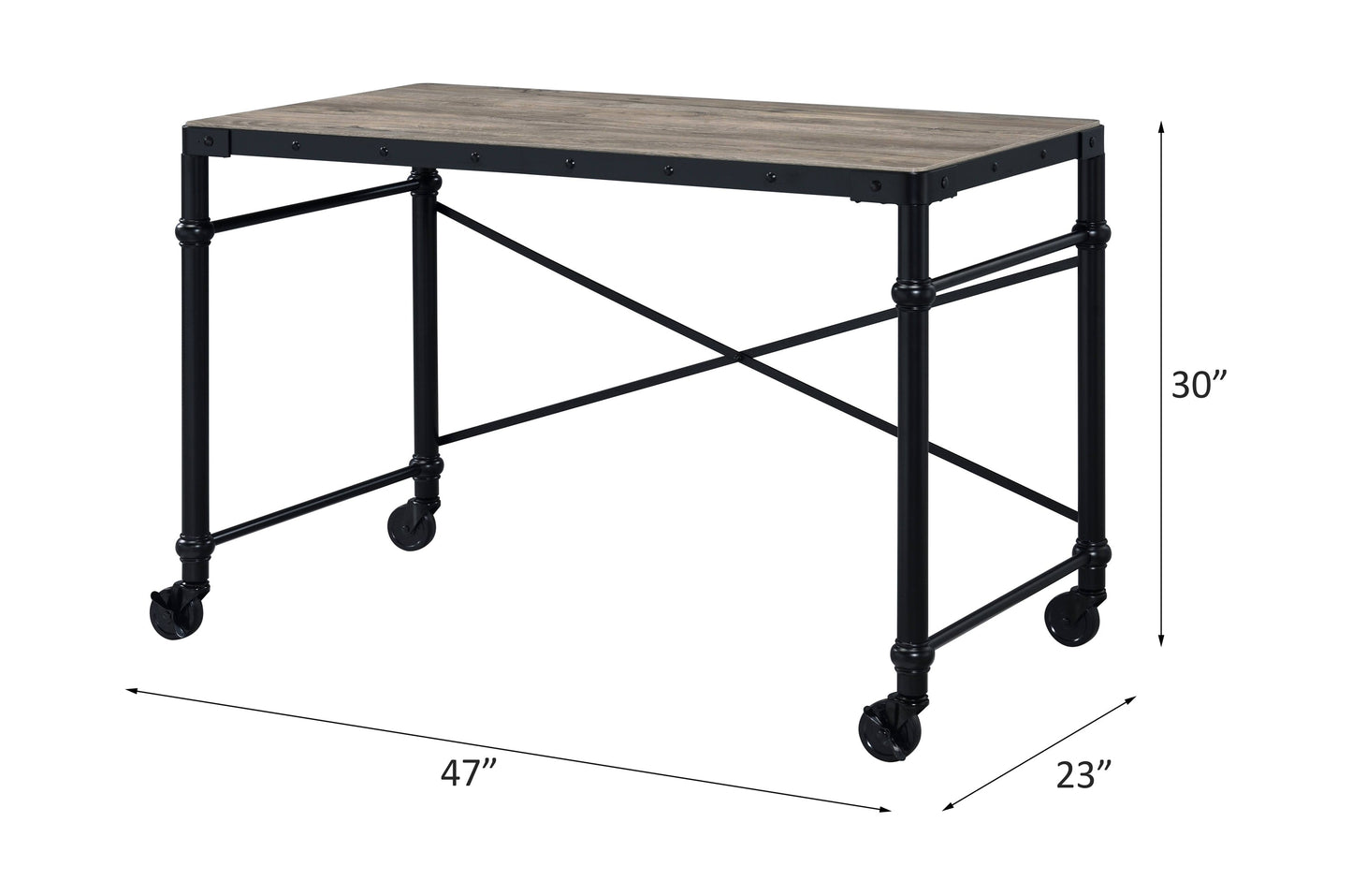 Oklarth Rustic Writing Desk