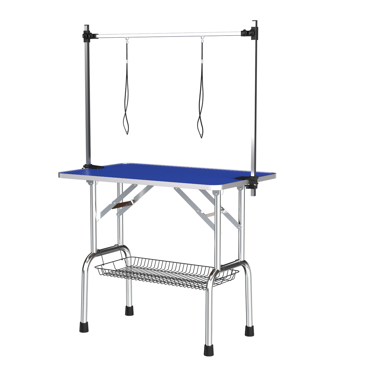 36" Folding Dog Grooming Table - Heavy Duty Stainless Steel