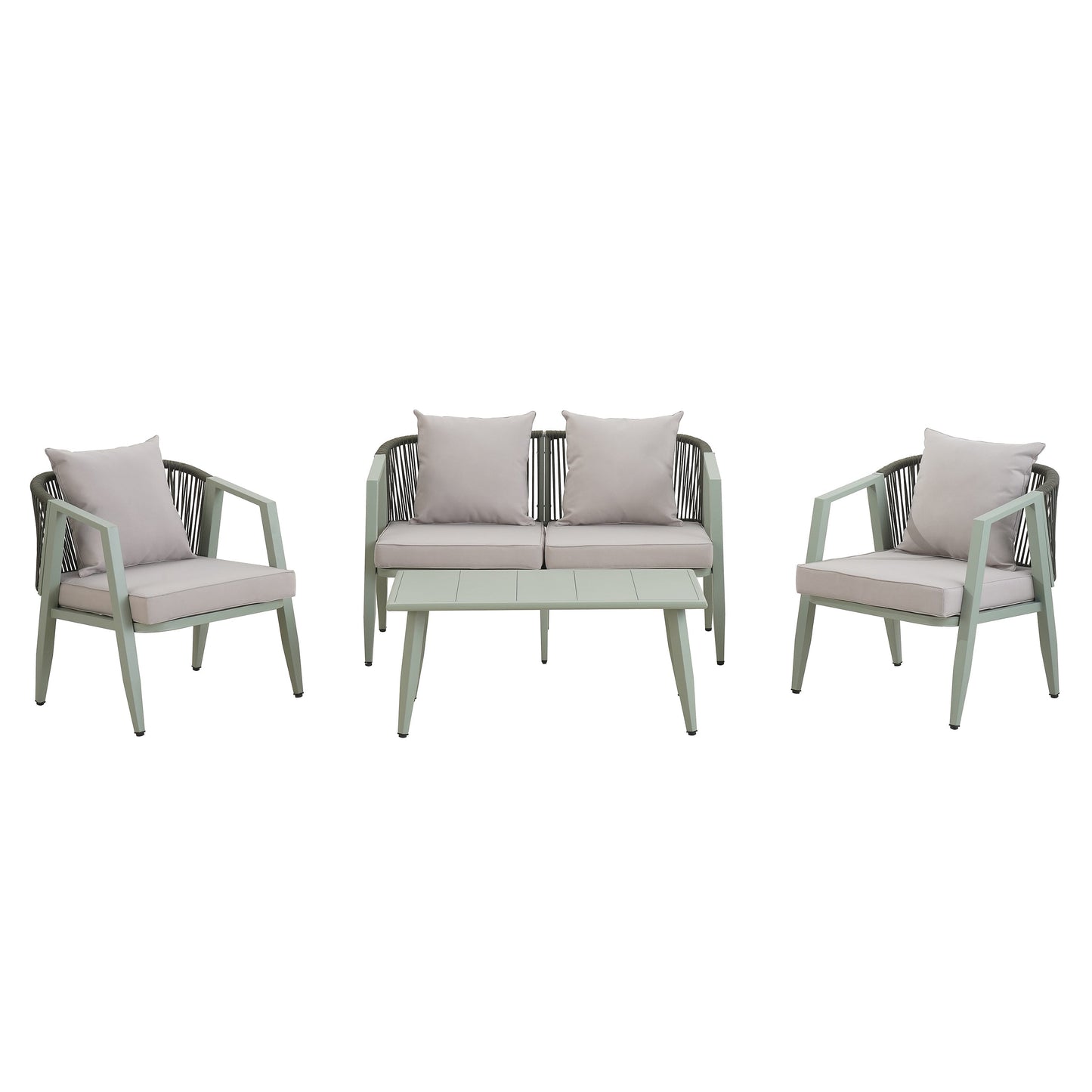 U_STYLE Durable and Comfortable Outdoor Seating Set