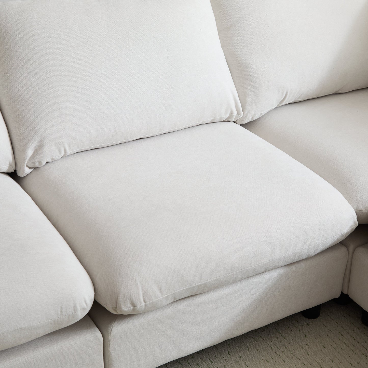 99 Inch Oversize 5-Piece L Shaped Sectional Sofa