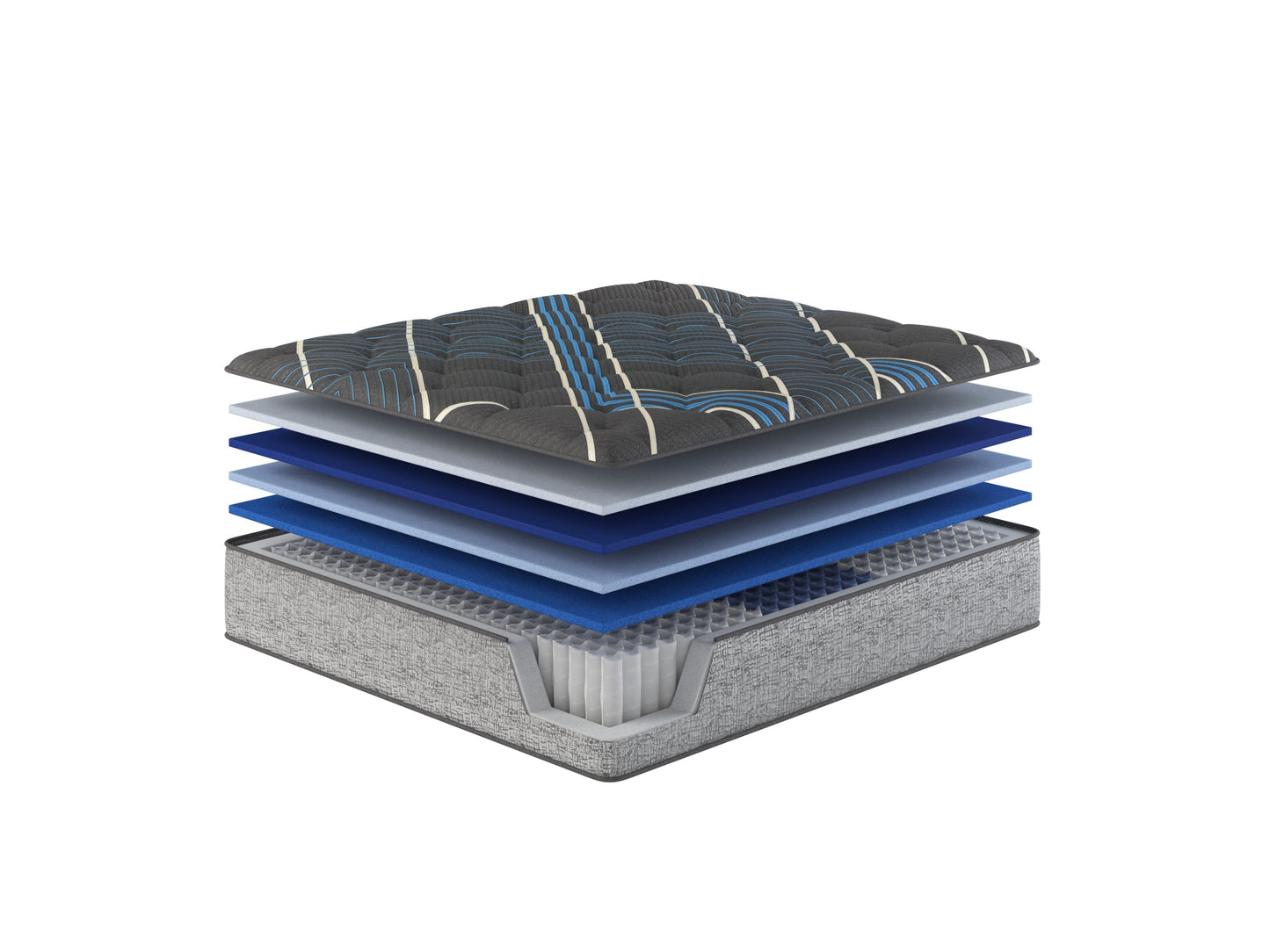 Restonic Comfort Care 14" Hybrid Mattress - King