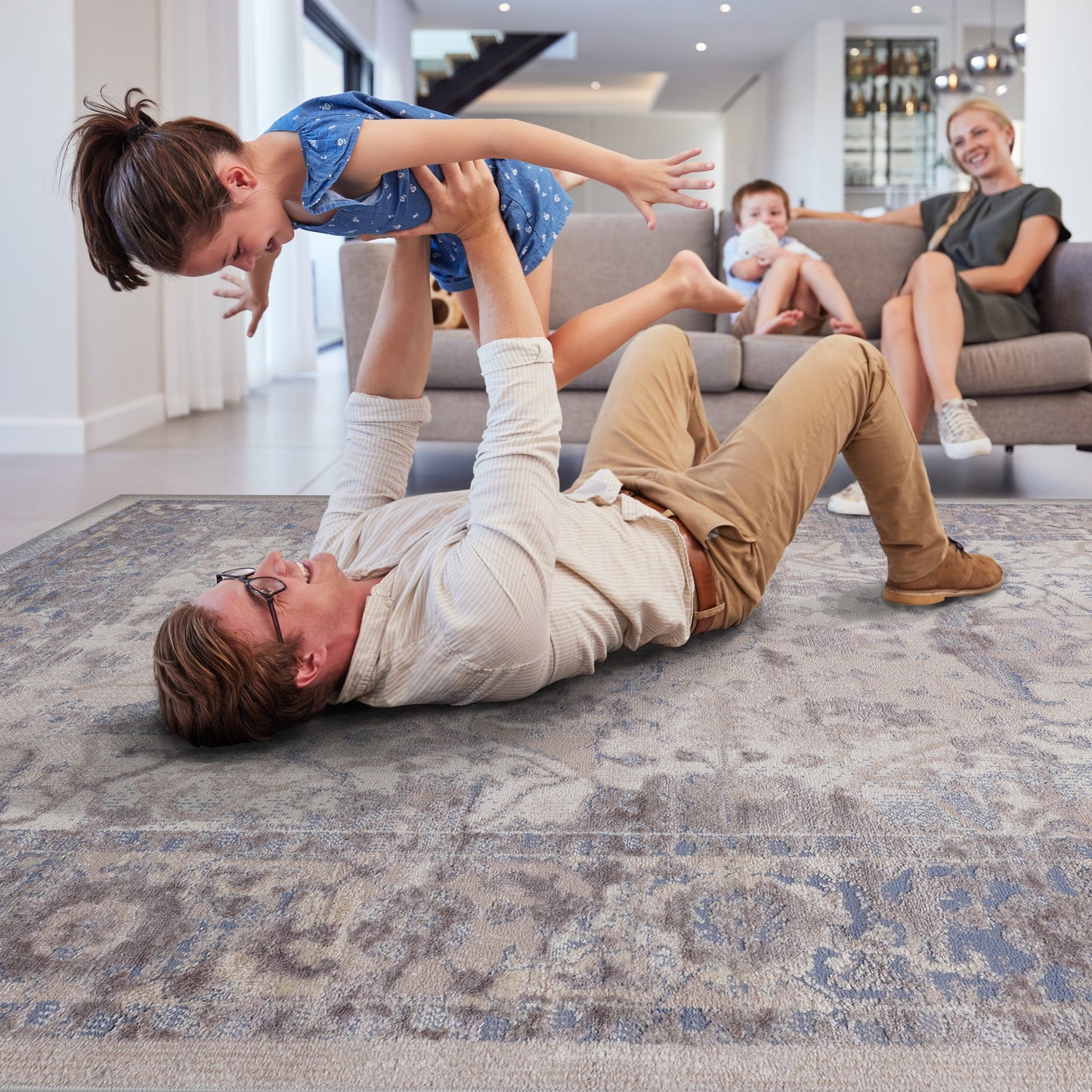 Payas Collection 7.9X10 Area Rug