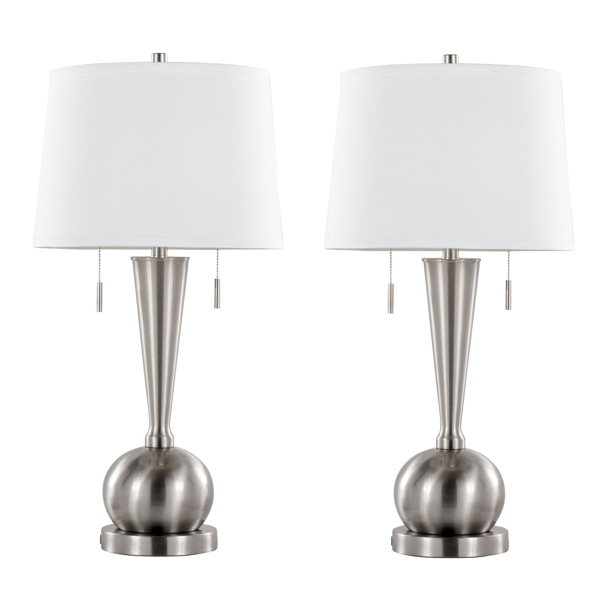 Jules 30.25" Contemporary Metal Table Lamp