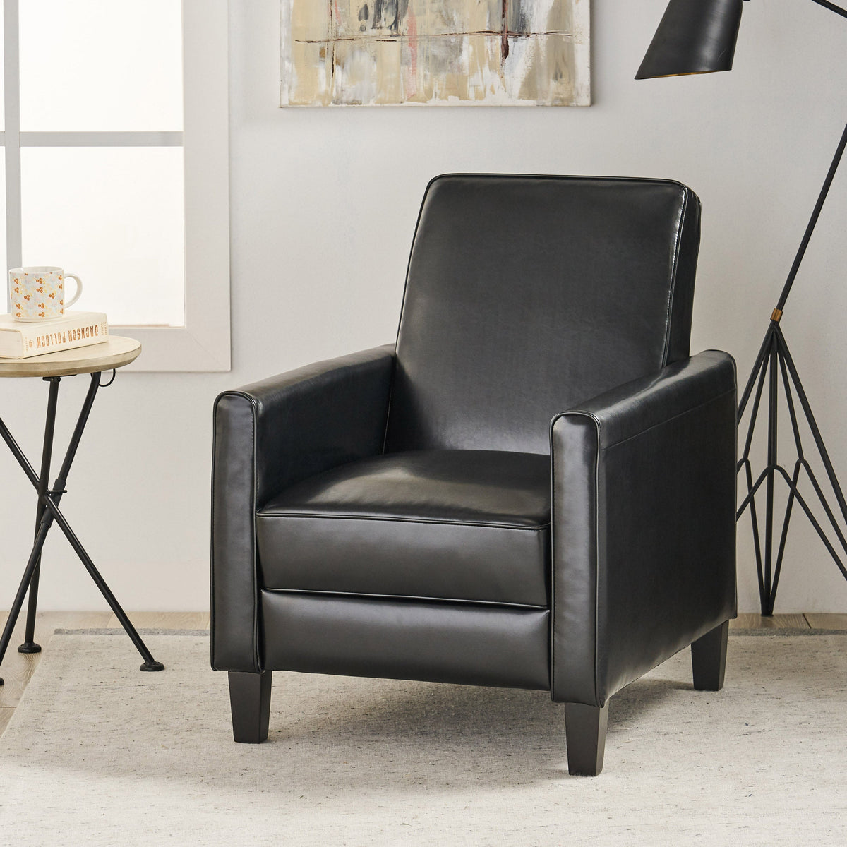 27.5" Push Back Recliner Chair