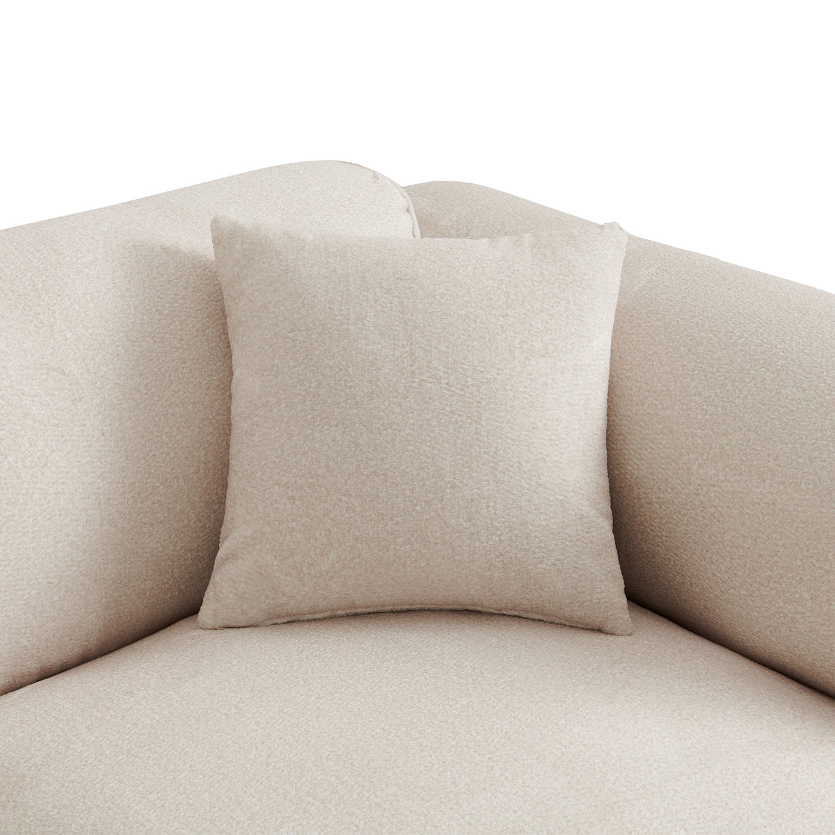 U_Style Luxury Velvet Sofa - 4-Seater