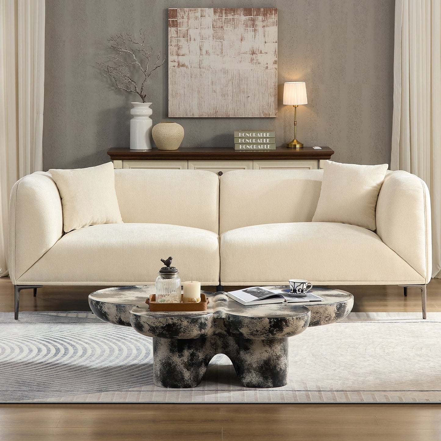 Modern Sofa for Living Room Family Movie Nights & Reading Hours