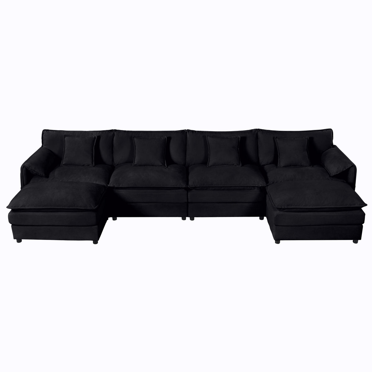 Modular Sectional Sofa - Oversized U Shaped Couch Set