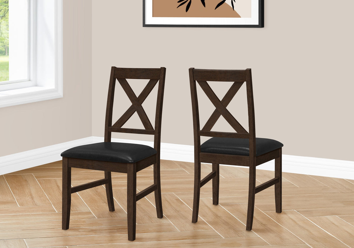Set Of 2 Upholstered Dining Chairs