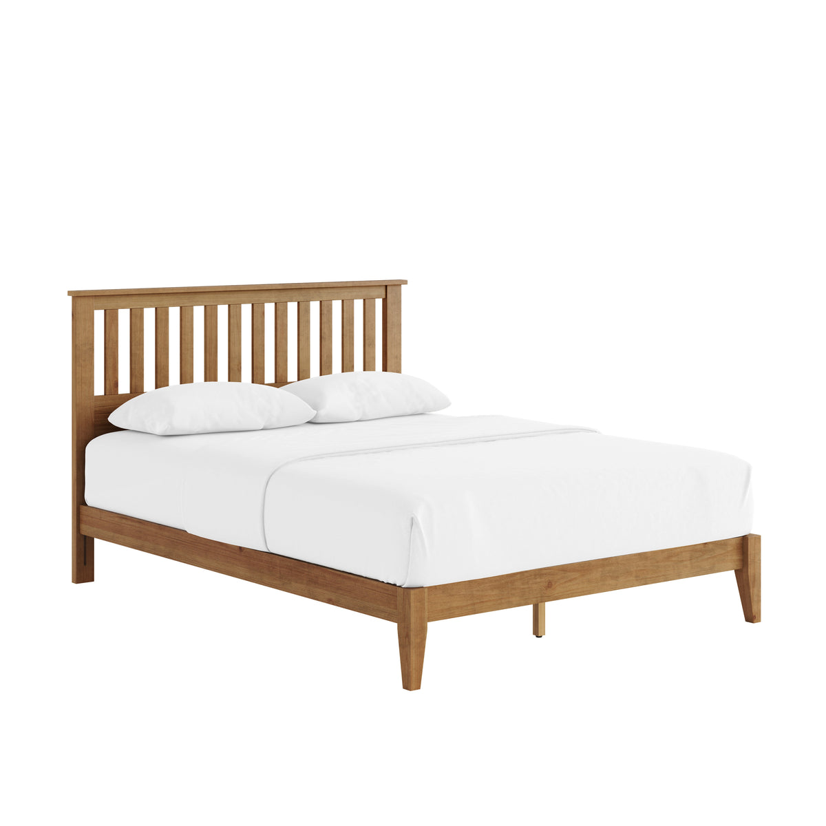 Malinda Mission Style Queen Panel Bed