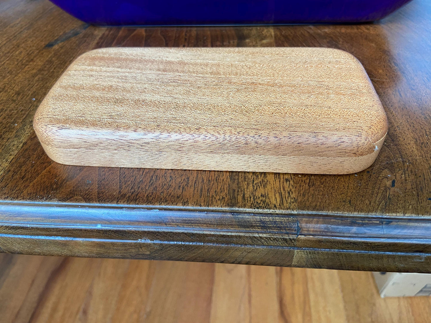 Mahogany Keepsake Box w/compartments