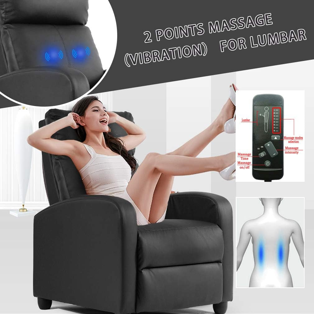 Modern Massage Recliner Sofa With Massage Function