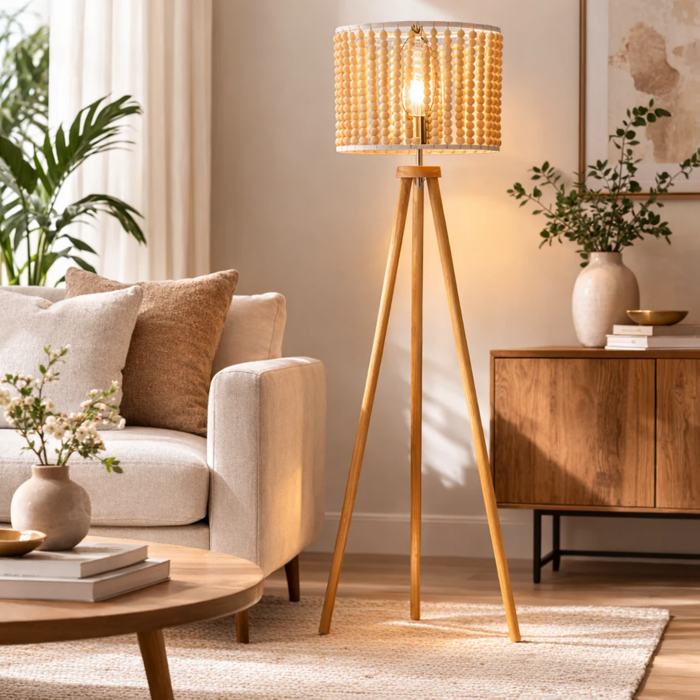 Brillo Three Legged Floor Lamp