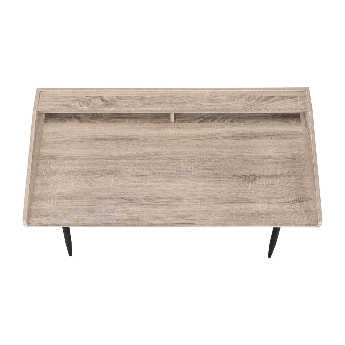 Computer Desk with Storage Shelves
