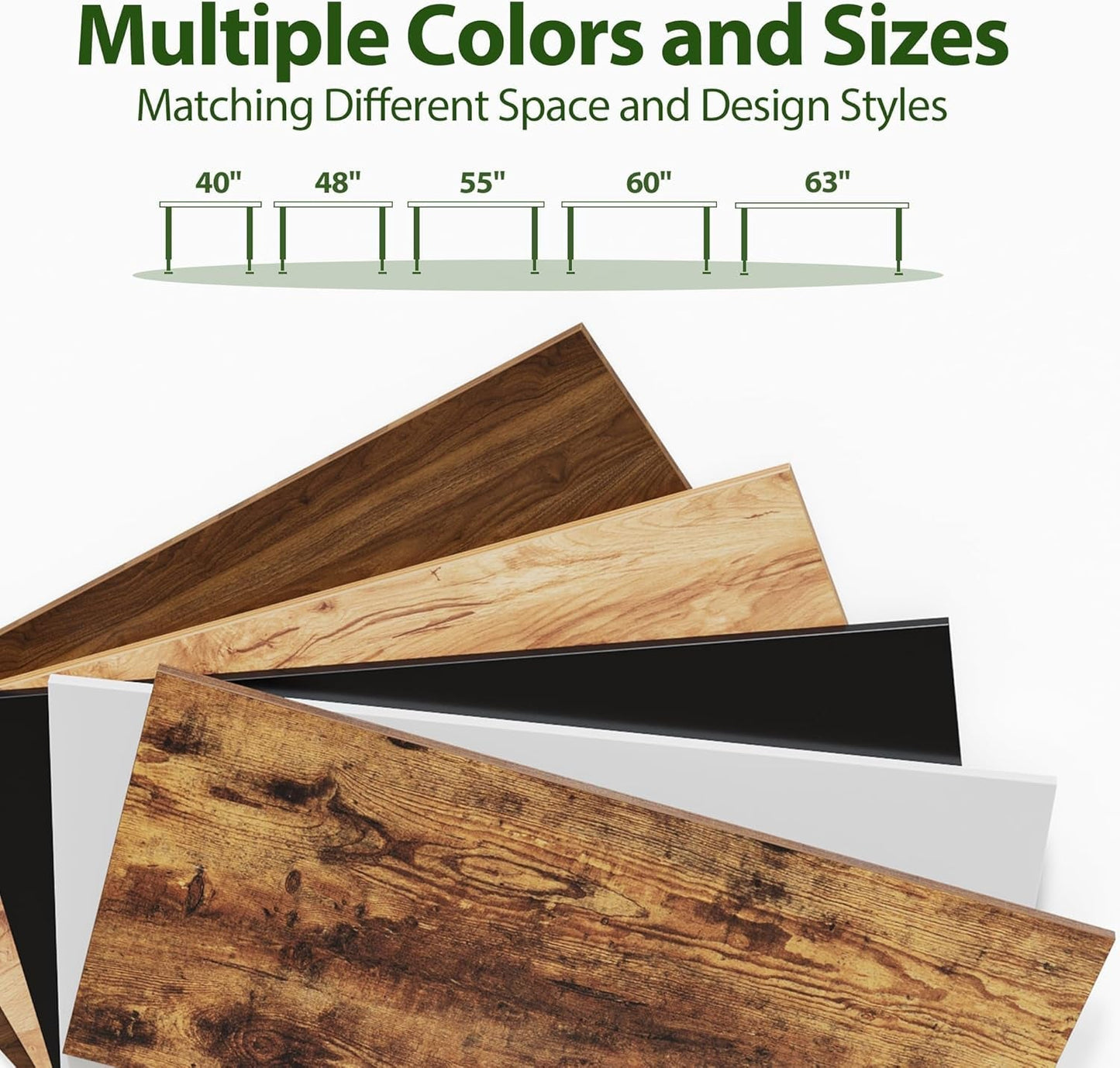 48 Inch Electric Standing Desk With Adjustable Height